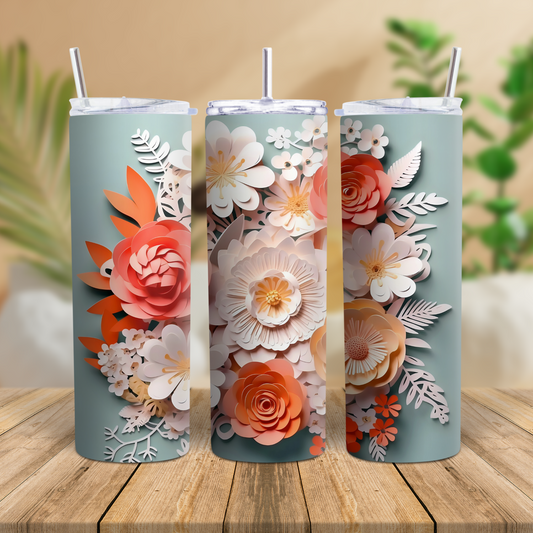 3D0013 Sublimation Tumbler Print