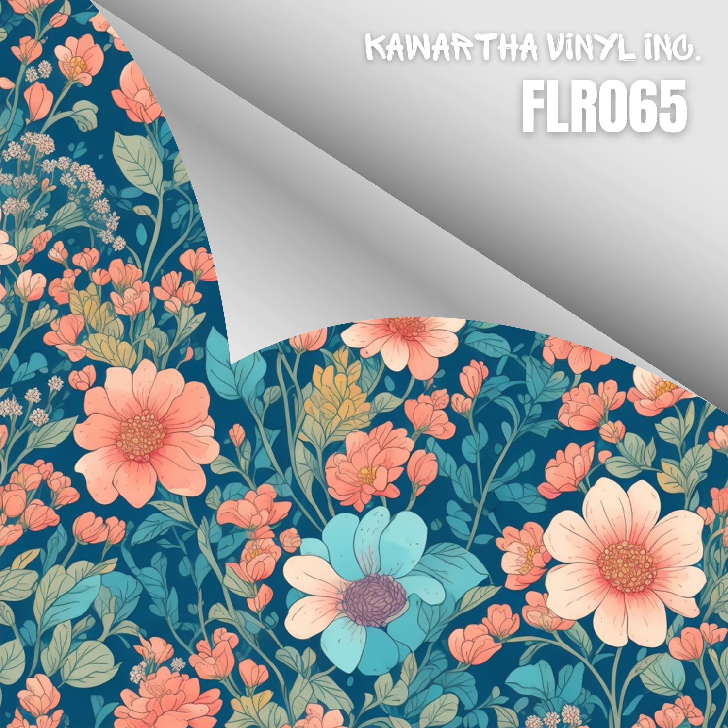 FLR065 Adhesive & HTV Patterns – Kawartha Vinyl Inc.