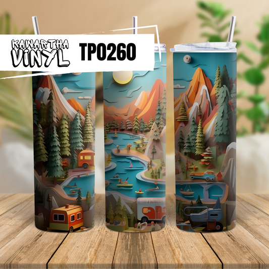 TP260 Tumbler Wraps & Transfers