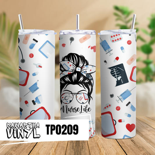 TP209 Tumbler Wraps & Transfers