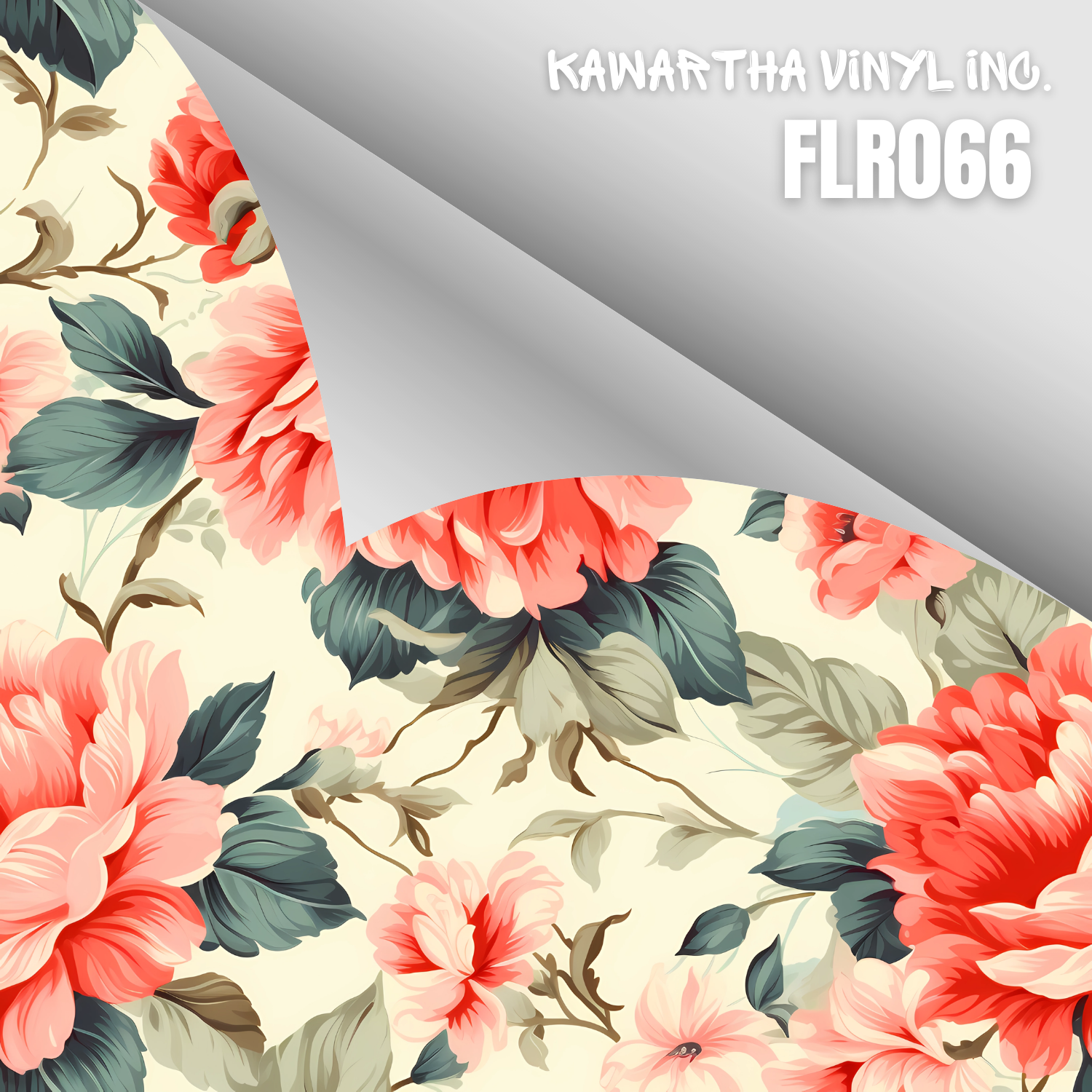 FLR066 Adhesive & HTV Patterns – Kawartha Vinyl Inc.