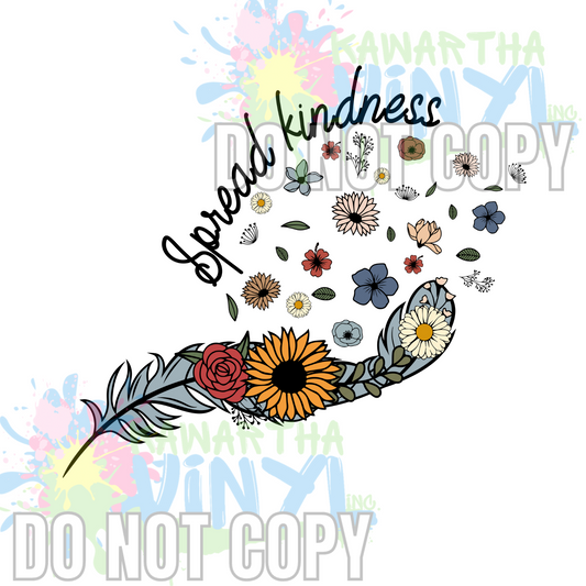 Spread Kindness Sublimation Print