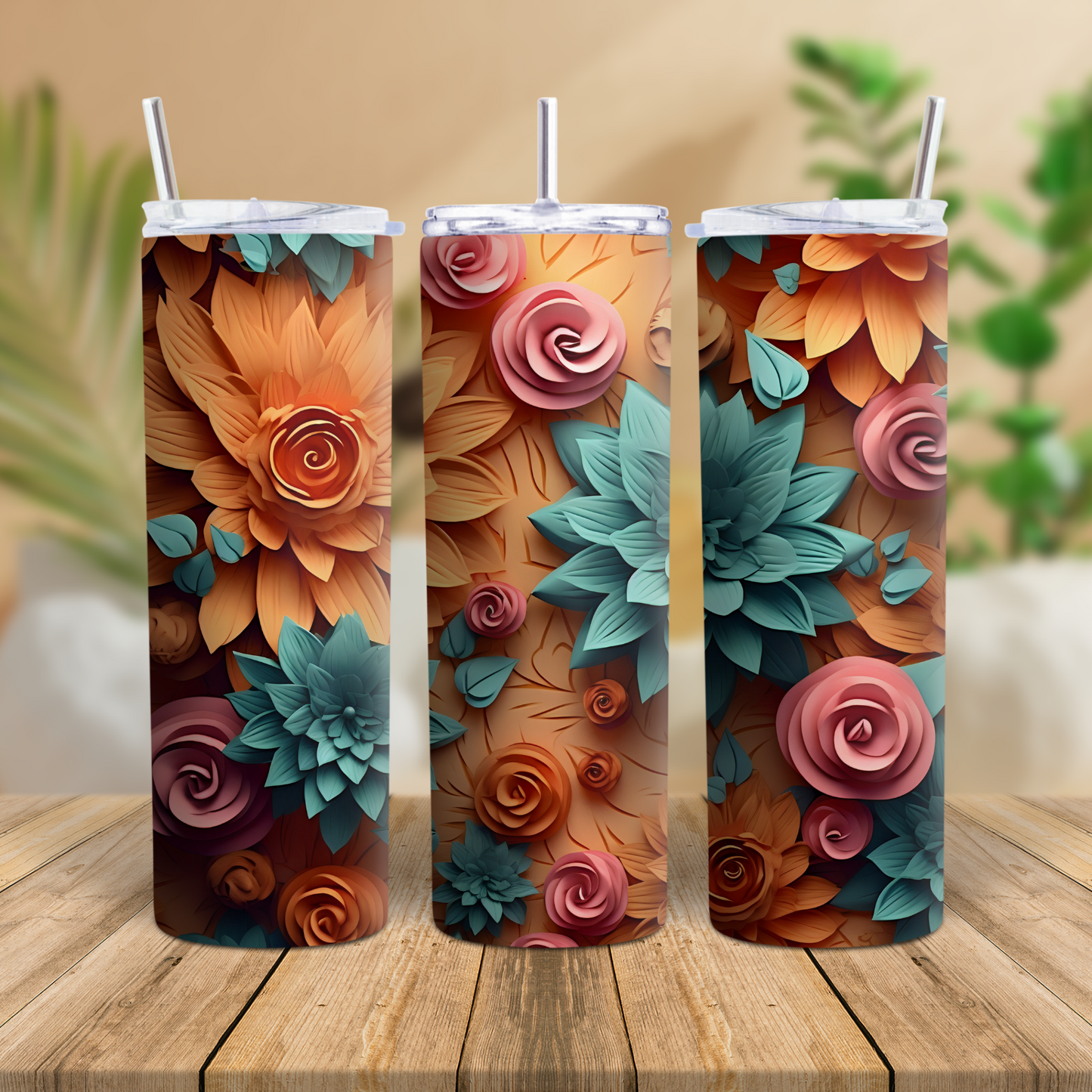 3D0041 Sublimation Tumbler Print