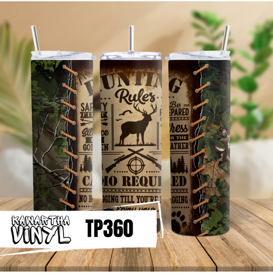 TP360 Tumbler Wraps & Transfers