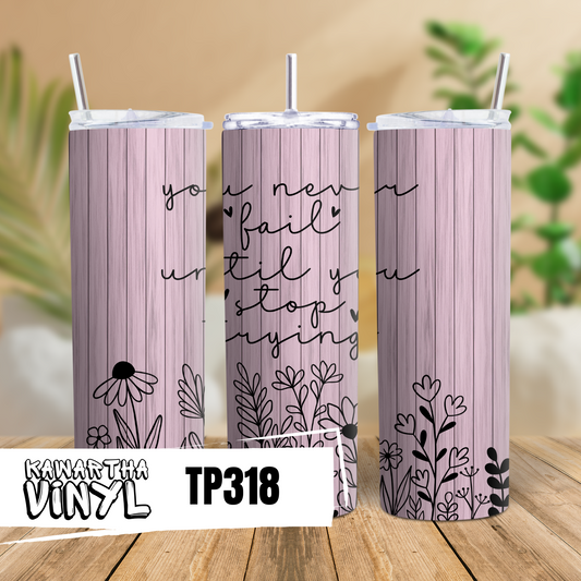 TP318 Tumbler Wraps & Transfers