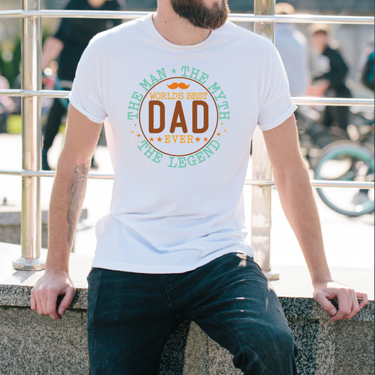 Man Myth Retro Sublimation Print