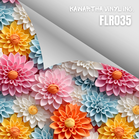 FLR035 Adhesive & HTV Patterns