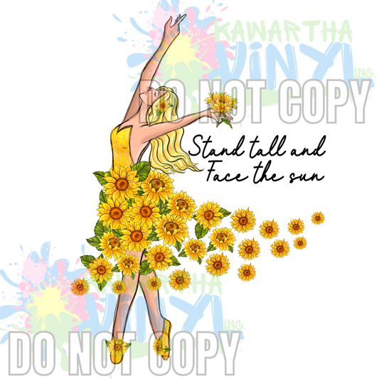 Stand Tall Dress Sublimation Print