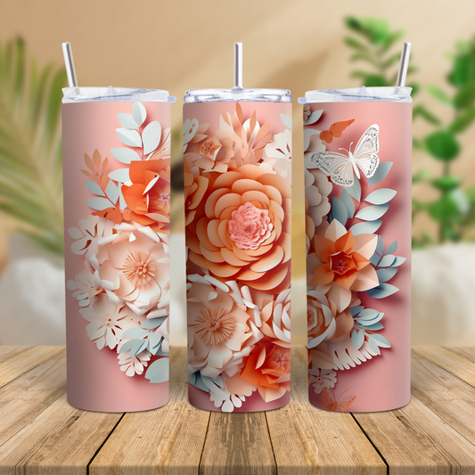 3D0027 Sublimation Tumbler Print