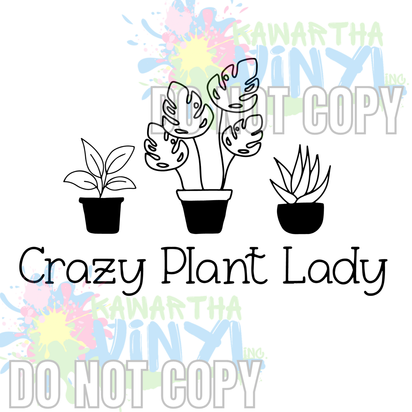 Crazy Plan Lady 4 Sublimation Print