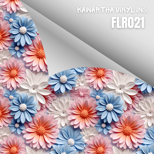 FLR021 Adhesive & HTV Patterns