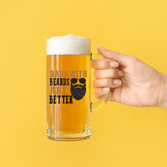 Dads With Beards Sublimation Print