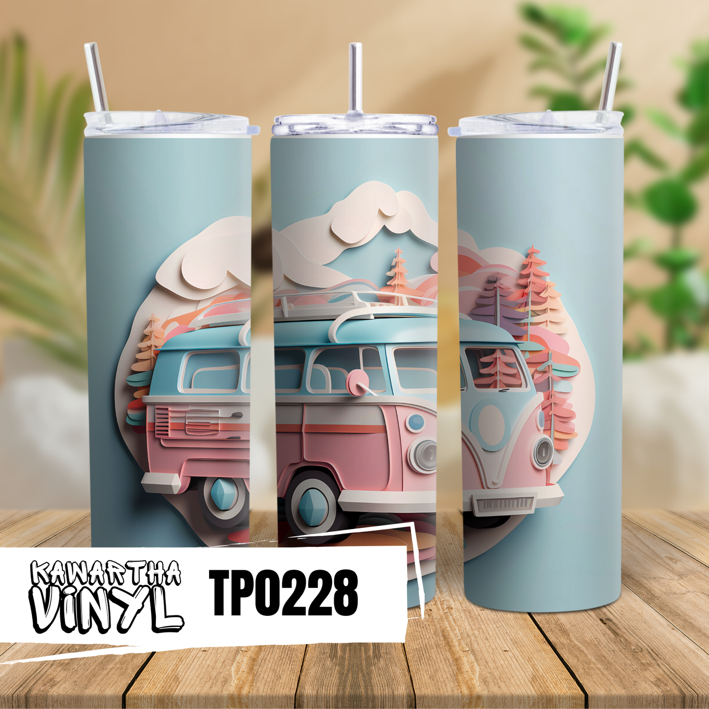 TP228 Tumbler Wraps & Transfers