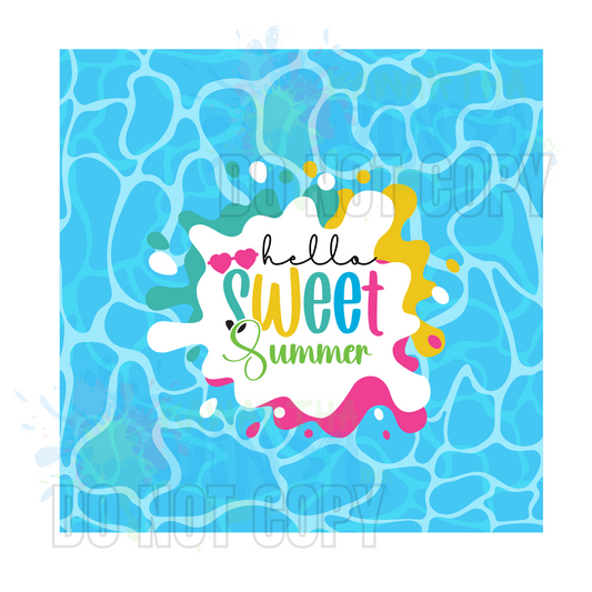 Sweet summer Wind Spinner Sublimation Print