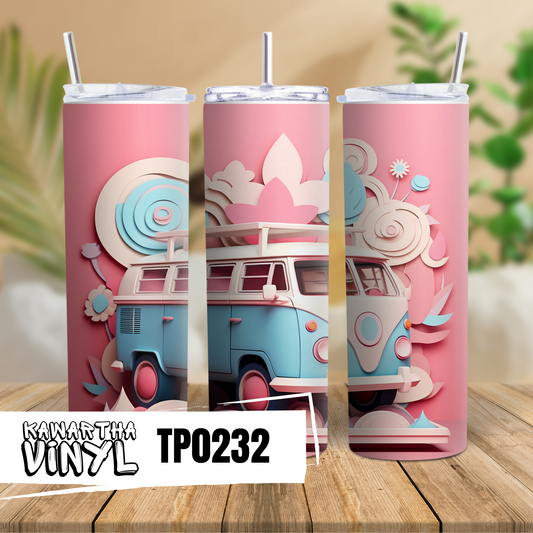 TP232 Tumbler Wraps & Transfers