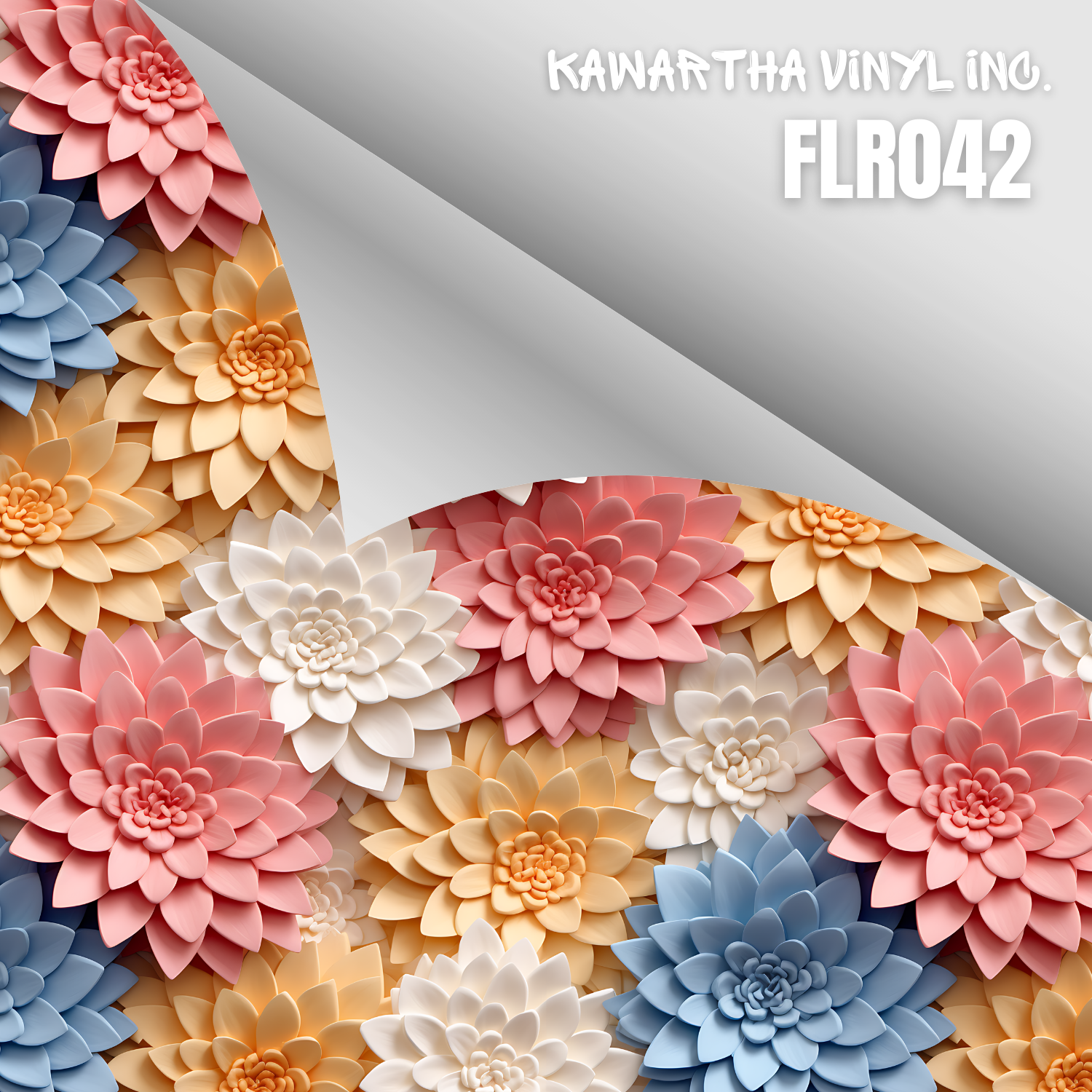 FLR042 Adhesive & HTV Patterns – Kawartha Vinyl Inc.
