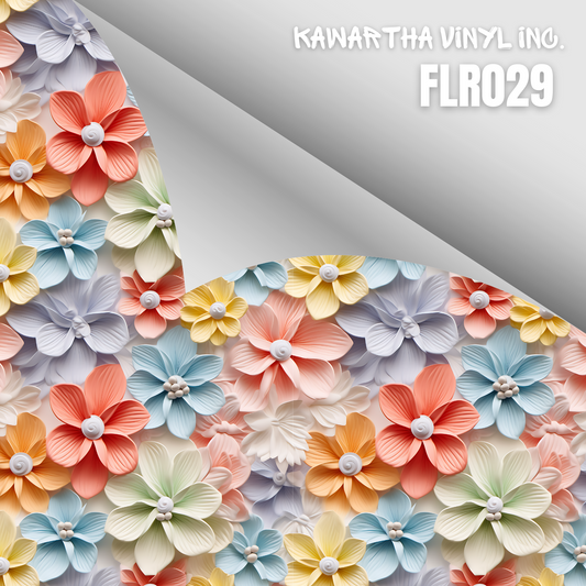 FLR029 Adhesive & HTV Patterns