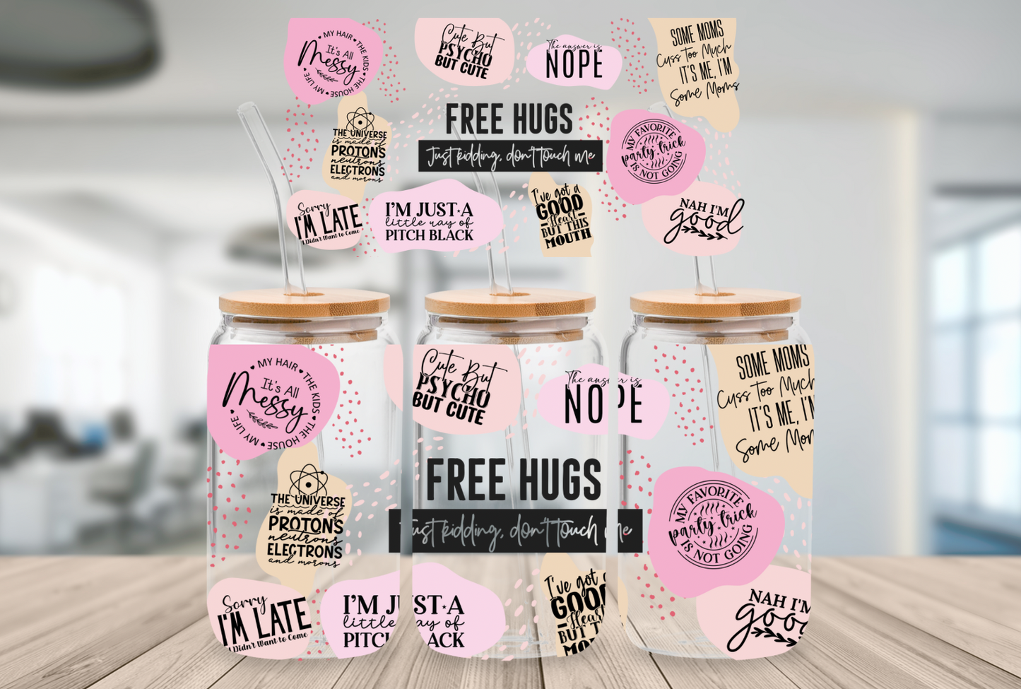 Free Hugs 16oz Digital File