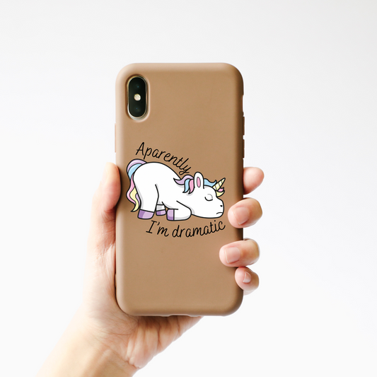 80. Dramatic Unicorn UV DTF Decal 3"