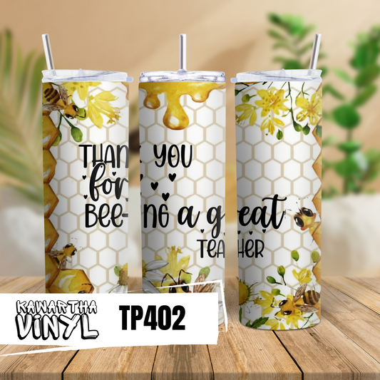 TP402 Tumbler Wraps & Transfers