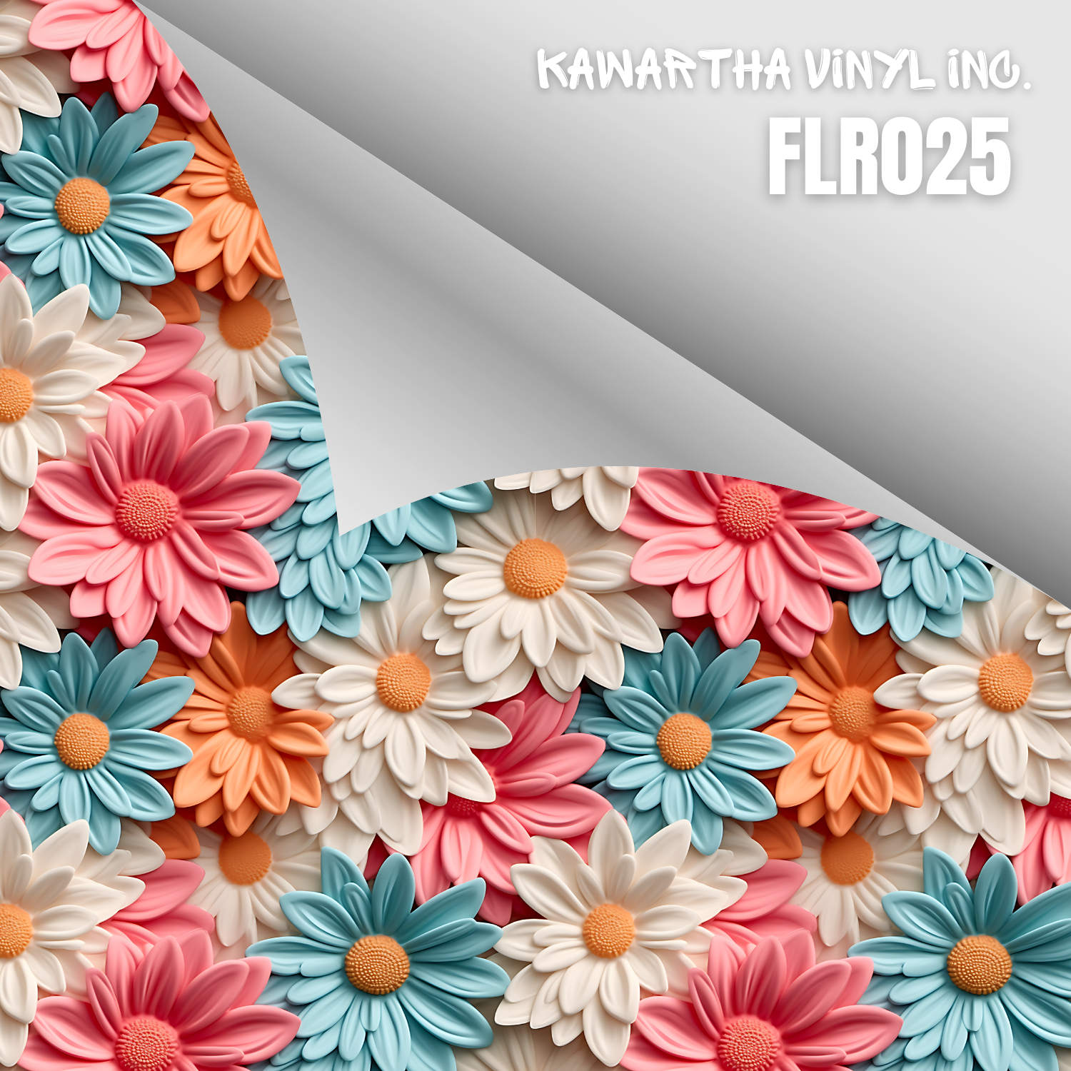 FLR025 Adhesive & HTV Patterns – Kawartha Vinyl Inc.