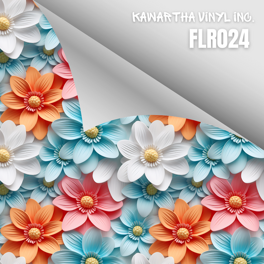 FLR024 Adhesive & HTV Patterns
