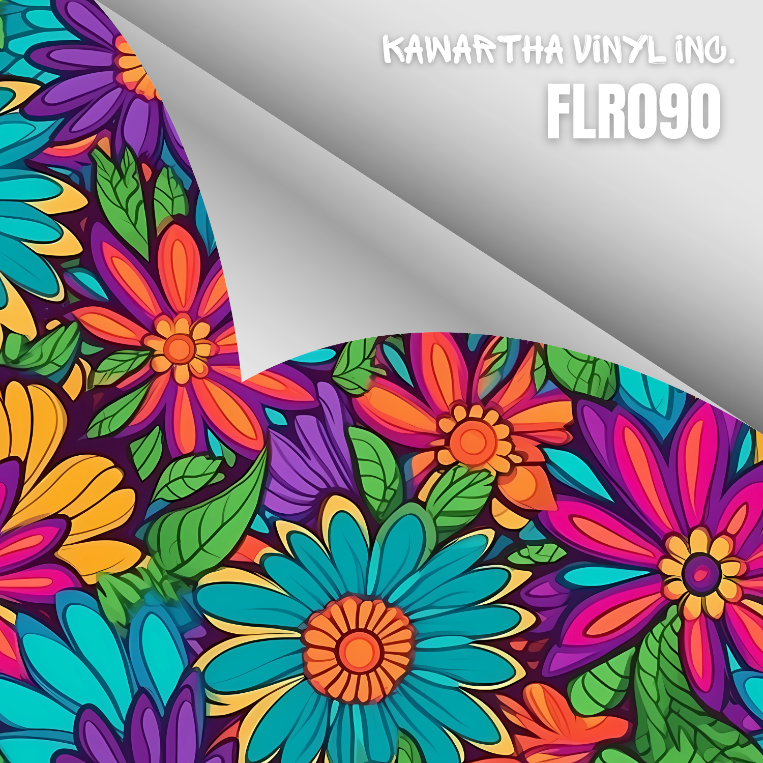 FLR090 Adhesive & HTV Patterns – Kawartha Vinyl Inc.