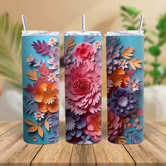 3D0016 Sublimation Tumbler Print