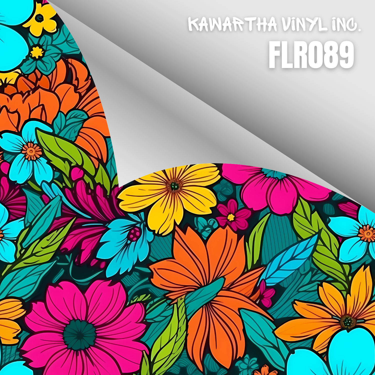 FLR089 Adhesive & HTV Patterns – Kawartha Vinyl Inc.