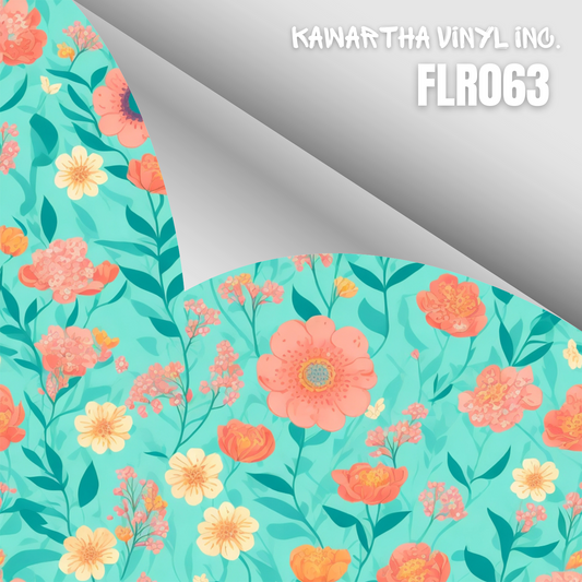 FLR063 Adhesive & HTV Patterns