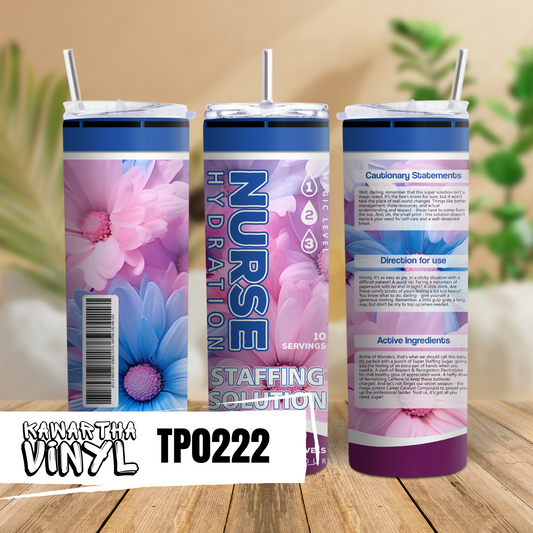 TP222 Tumbler Wraps & Transfers