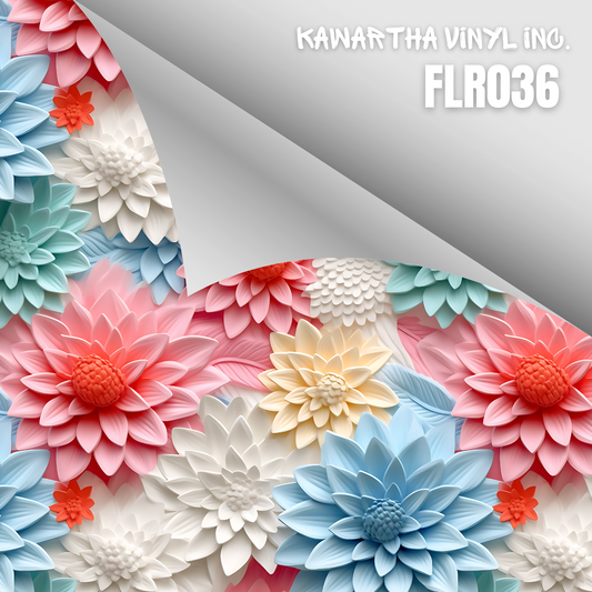 FLR036 Adhesive & HTV Patterns