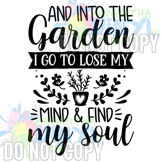 Garden Soul Plants 2 Sublimation Print
