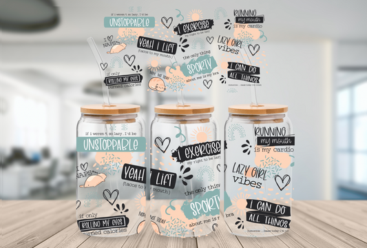 Lazy Girl Vibes 16oz Digital File