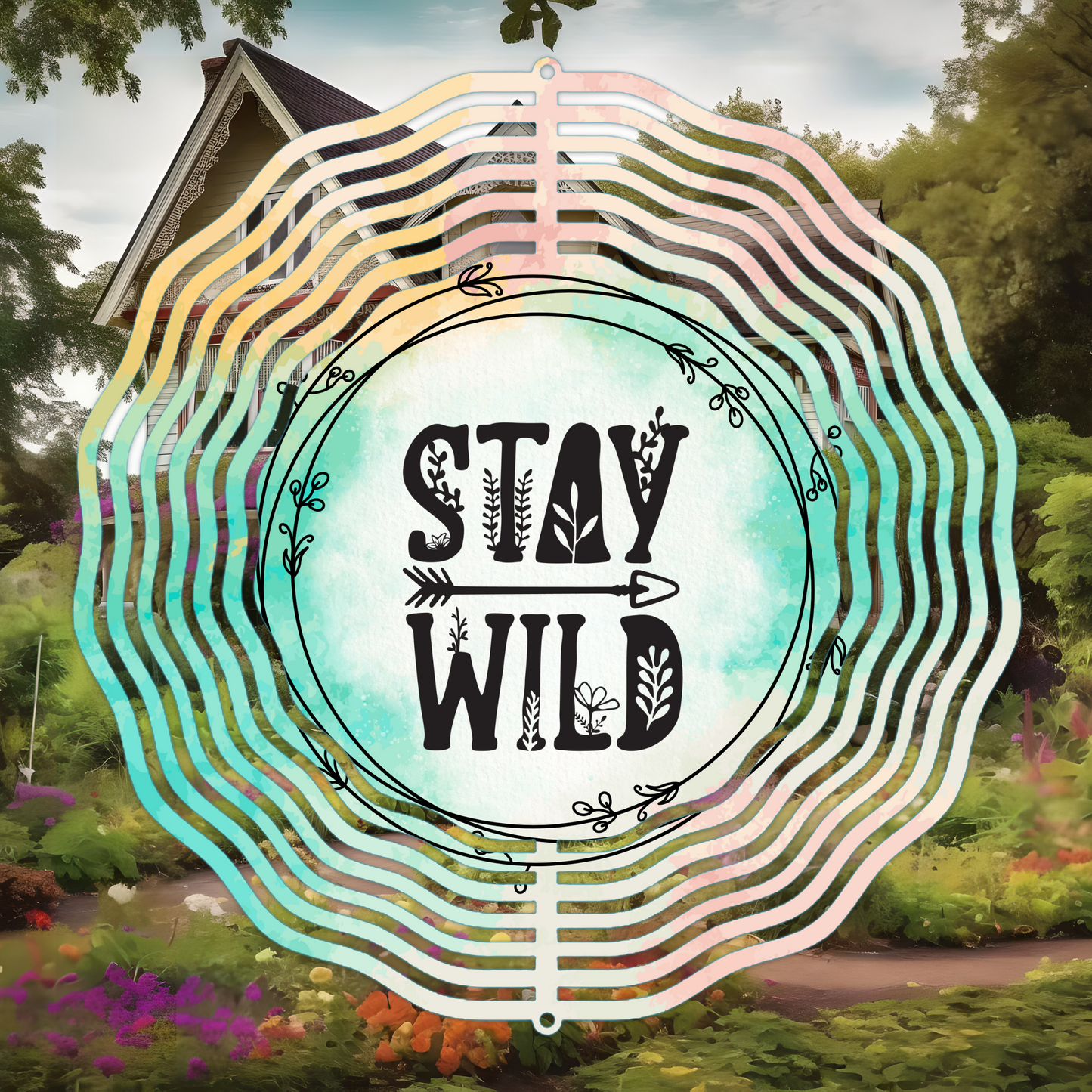 Stay Wild Wind Spinner Digital File