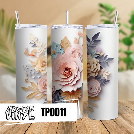 TP011 Tumbler Wraps & Transfers