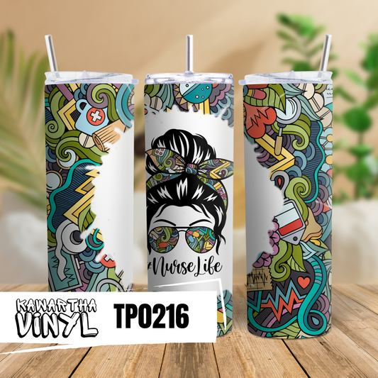 TP216 Tumbler Wraps & Transfers