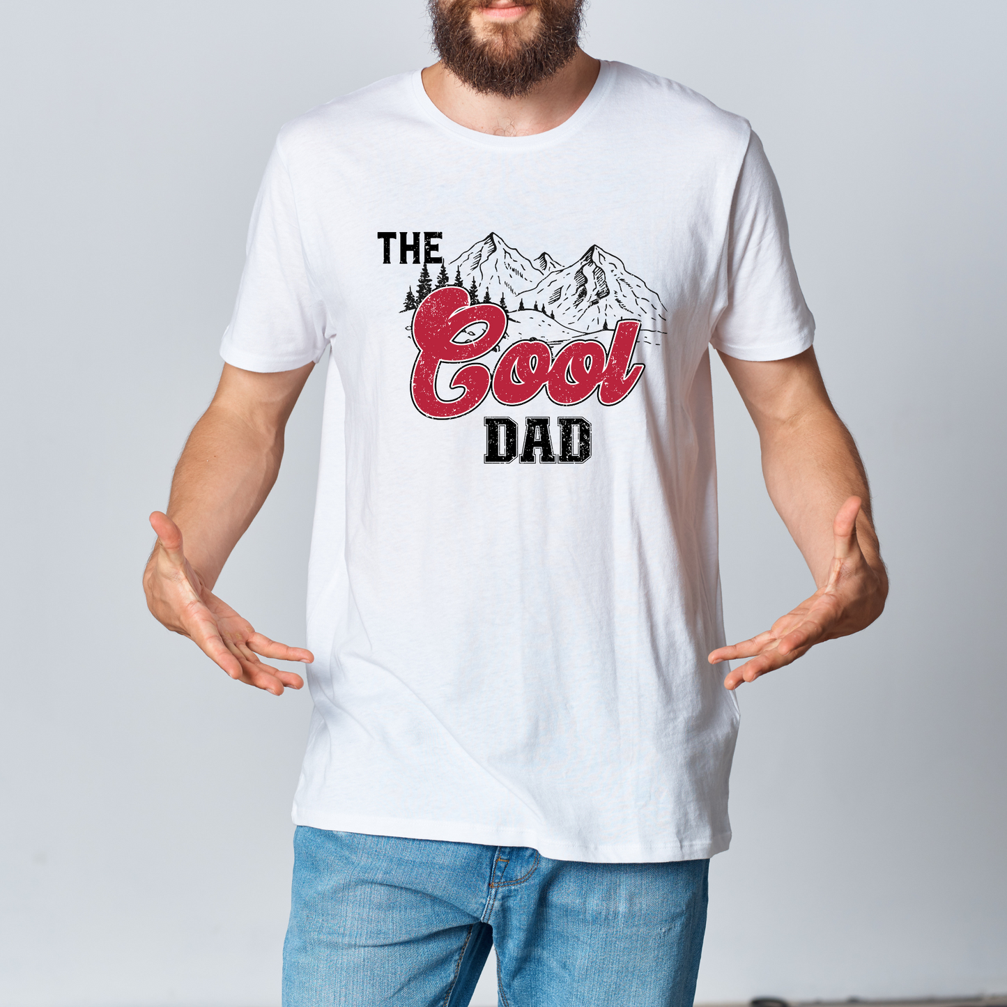 The Cool Dad Sublimation Print