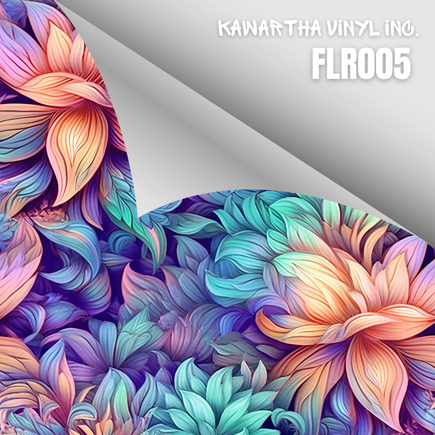 FLR005 Adhesive & HTV Patterns – Kawartha Vinyl Inc.