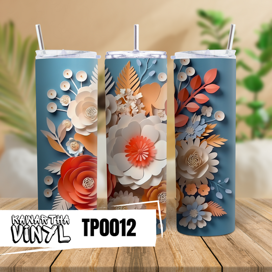 TP012 Tumbler Wraps & Transfers