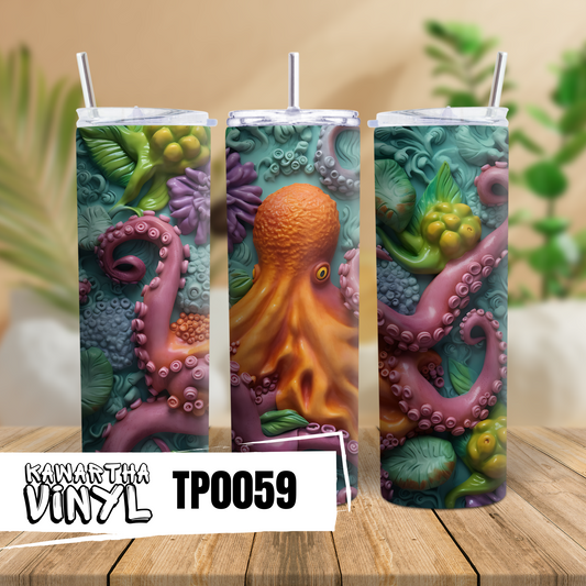 TP059 Tumbler Wraps & Transfers