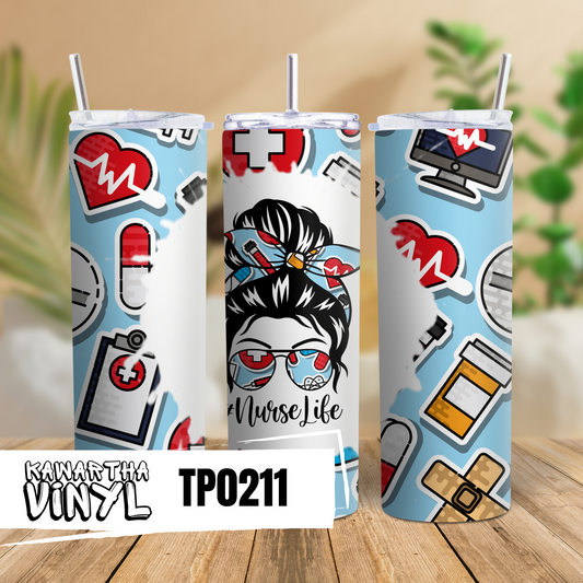 TP211 Tumbler Wraps & Transfers