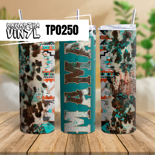 TP250 Tumbler Wraps & Transfers