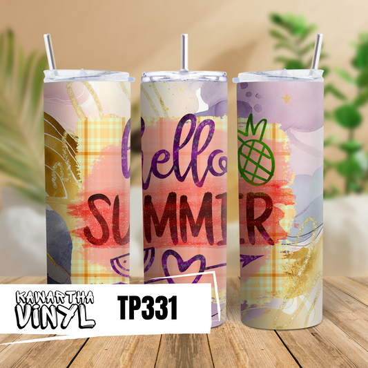 TP331 Tumbler Wraps & Transfers