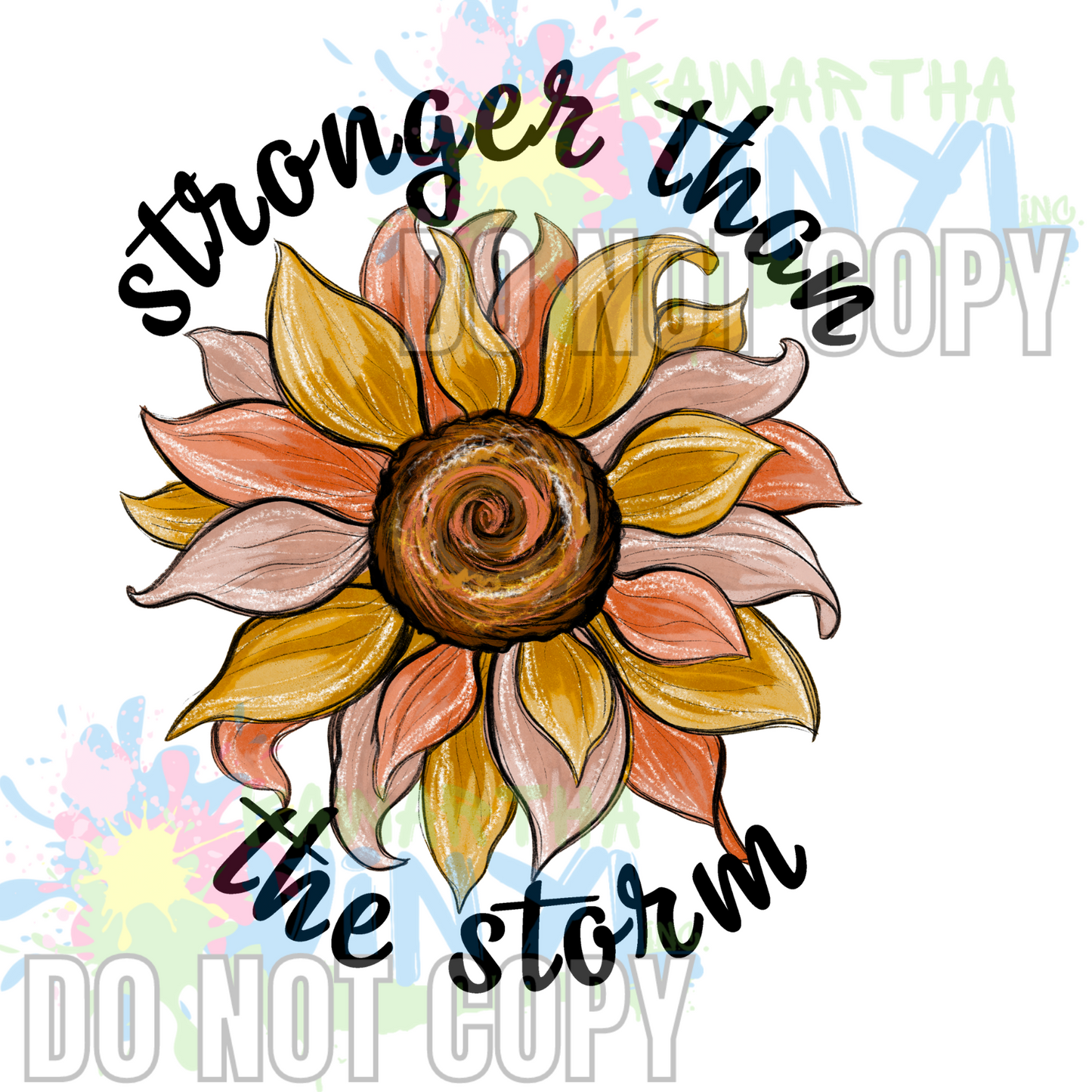 Stronger than the Storm Sublimation Print