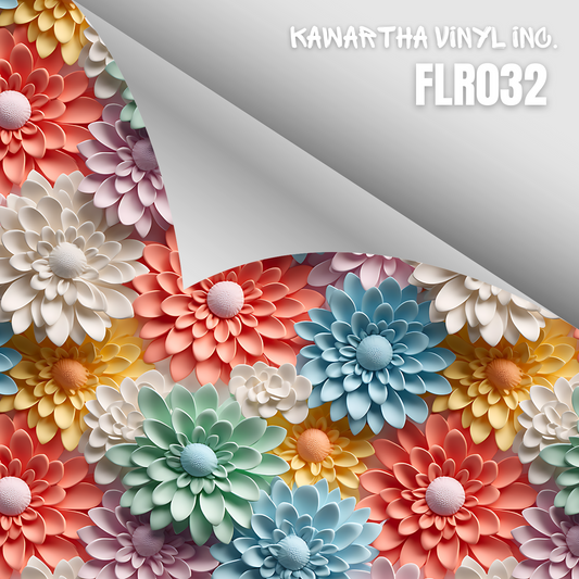 FLR032 Adhesive & HTV Patterns