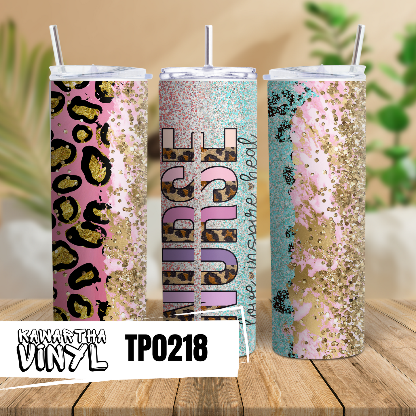 TP218 Tumbler Wraps & Transfers