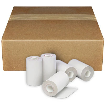 2 1/4" X 75' Premium BPA Free Thermal Paper Rolls - 100 Rolls (Not For Wireless Debit Machines)