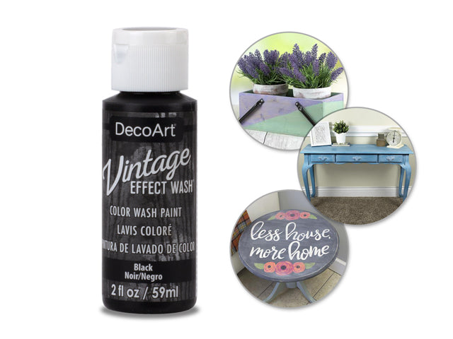 Decoart Paint: 2oz Vintage Effect Wash