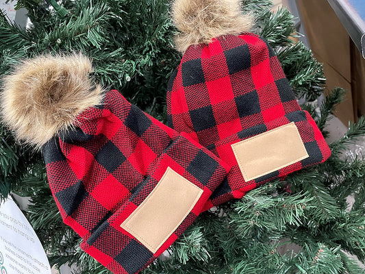 Buffalo Plaid Toque